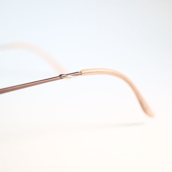 Port Royale Collection Silver Dollar 51-19 135 half rim eyeglasses frame N14 - Picture 7 of 9